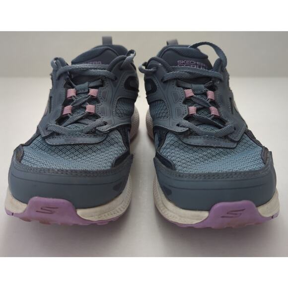 SKECHERS Go Run Consistent Running Sneakers Blue Purple Gray Women's size 8 - Picture 3 of 10